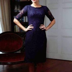 Shabby Apple navy with this ring dress